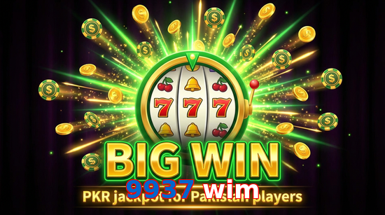 Big win animation on 9937 Wim slot game